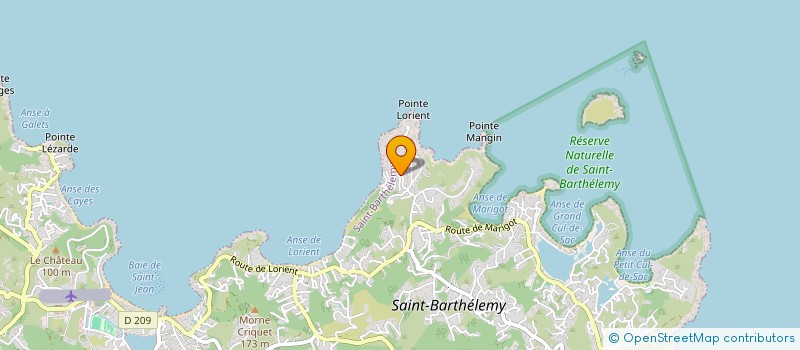 localisation de l'entreprise SAINT BARTH MULTI SERVICES à SAINT BARTHELEMY