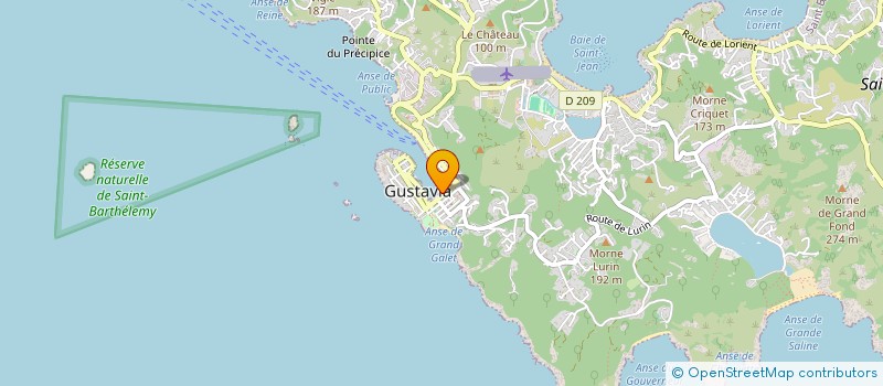 localisation de l'entreprise SAINT BARTH VIRD à SAINT BARTHELEMY