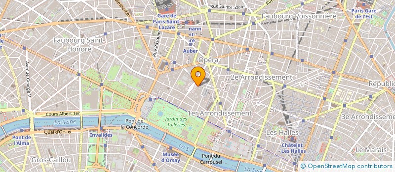 localisation de l'entreprise SAINT BENOIT APOLLINAIRE INVESTISSEMENT à PARIS