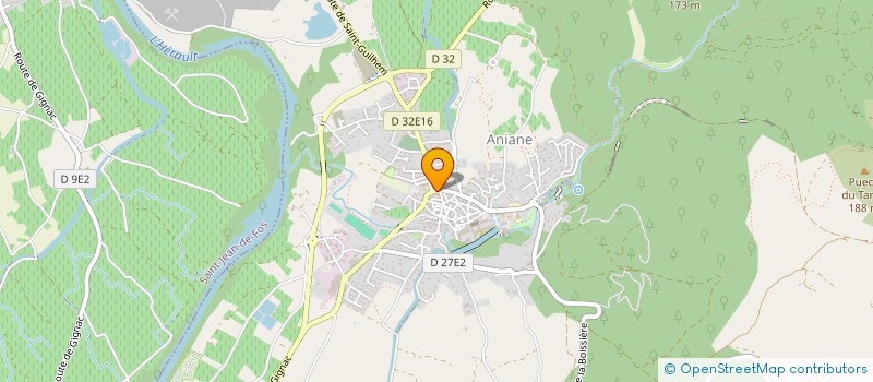 localisation de l'entreprise SAINT BENOIT IMMOBILIER DEVELOPPEMENT  ANIANE