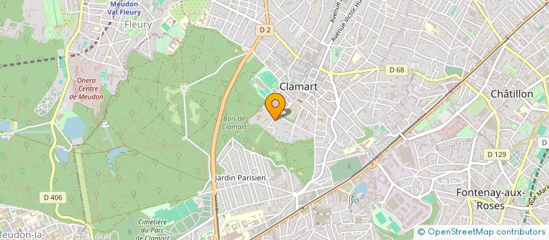 localisation de l'entreprise SAINT BENOIT S A R L à CLAMART