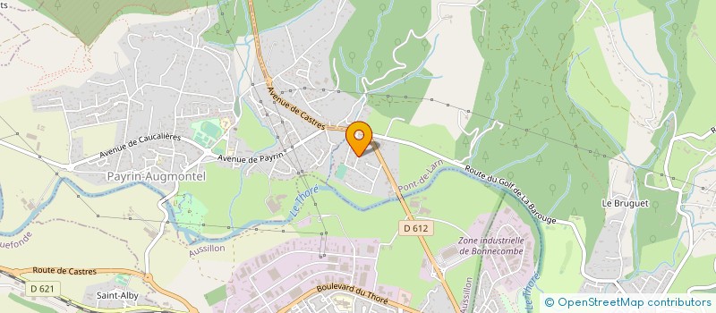 localisation de l'entreprise SAINT-BERNARD  PONT-DE-LARN