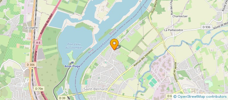 localisation de l'entreprise SAINT BERNARD  SAINT-BERNARD