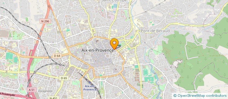 localisation de l'entreprise SAINT-BERNARD à AIX-EN-PROVENCE