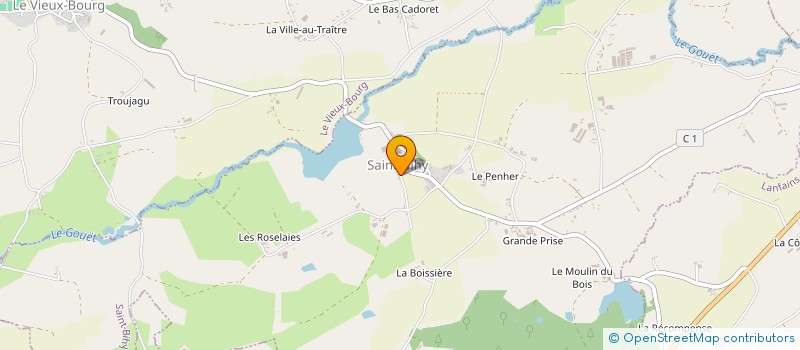 localisation de l'entreprise SAINT-BIHY EN FETE  SAINT-BIHY