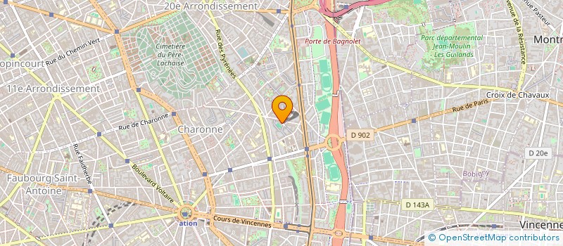 localisation de l'entreprise SAINT BLAISE ENSEMBLE  PARIS