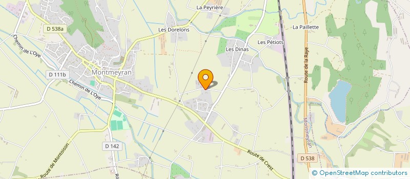 localisation de l'entreprise SAINT BONNET  MONTMEYRAN