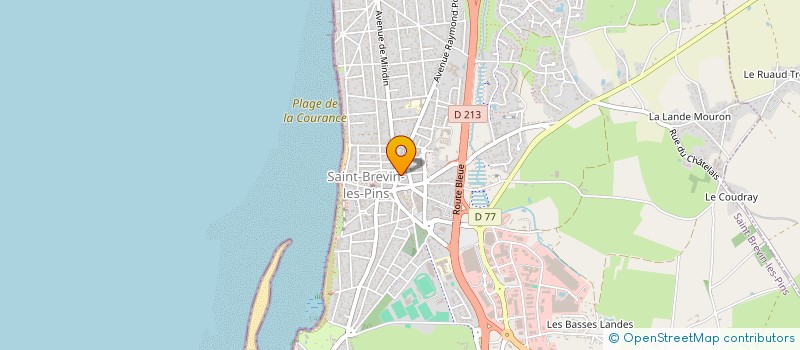 localisation de l'entreprise SAINT BREVIN AMBULANCES à SAINT-BREVIN-LES-PINS