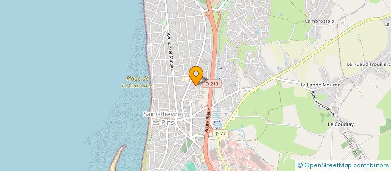 localisation de l'entreprise SAINT BREVIN GESTION à SAINT-BREVIN-LES-PINS