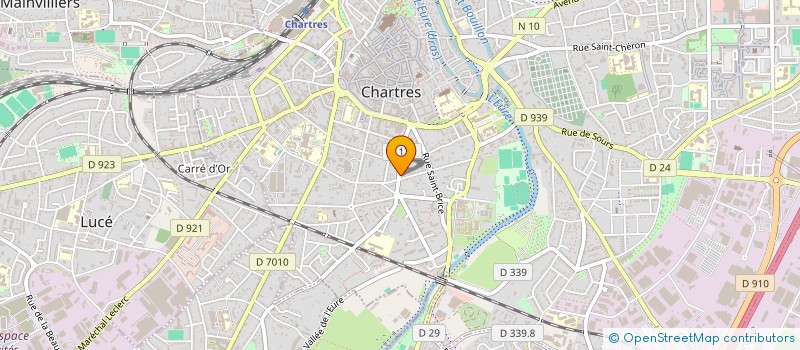 localisation de l'entreprise SAINT BRICE à CHARTRES