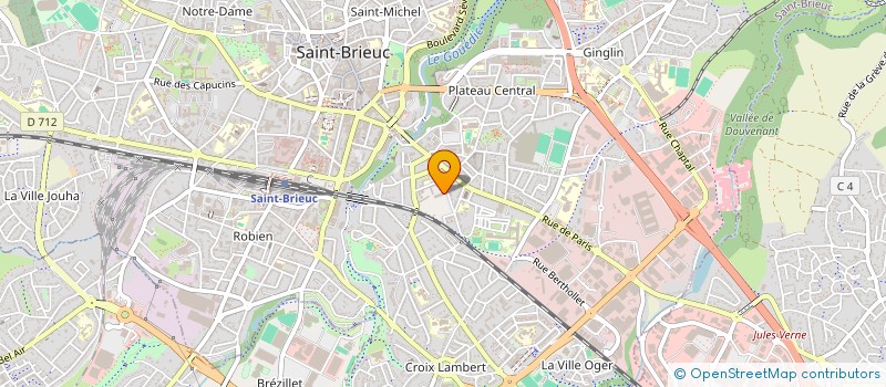 localisation de l'entreprise SAINT-BRIEUC AGGLO-TOUR à SAINT-BRIEUC