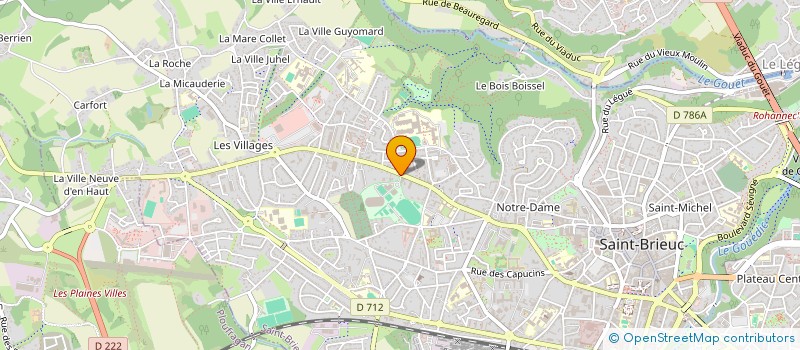 localisation de l'entreprise SAINT-BRIEUC ATHLETISME DECOUVERTE à SAINT-BRIEUC