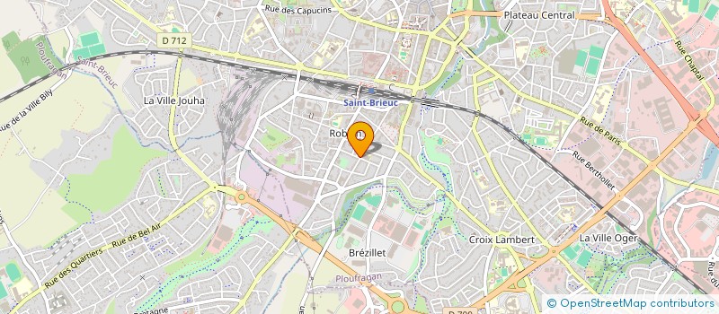 localisation de l'entreprise SAINT BRIEUC BASKET à SAINT-BRIEUC