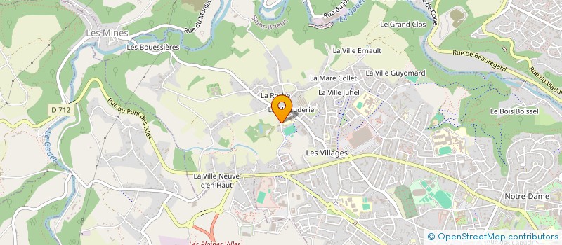 localisation de l'entreprise SAINT BRIEUC FOOTBALL OUEST à SAINT-BRIEUC