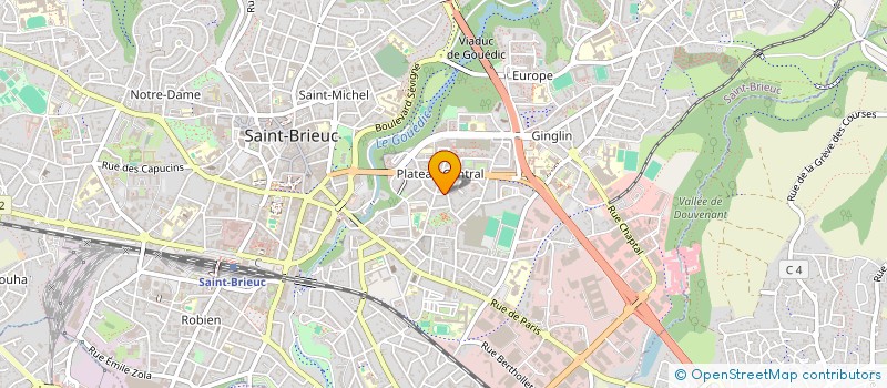 localisation de l'entreprise SAINT BRIEUC FUTSAL CLUB à SAINT-BRIEUC