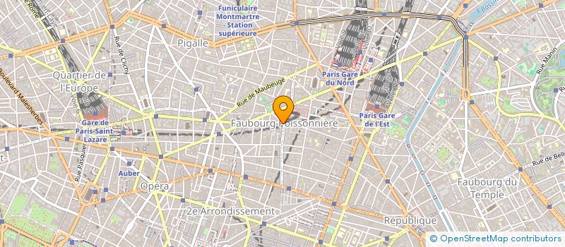 localisation de l'entreprise SAINT CALAIS 72 à PARIS