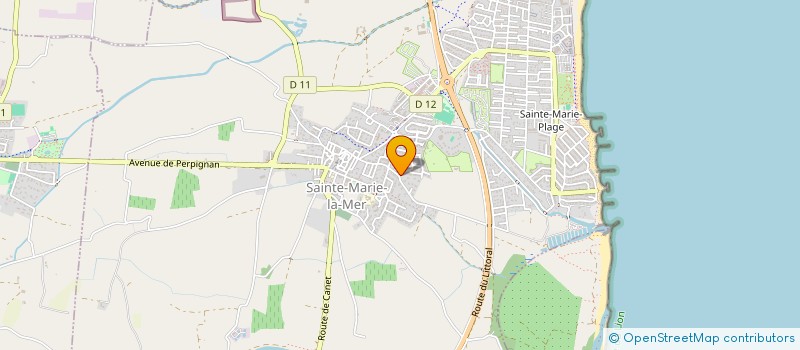 localisation de l'entreprise SAINT CAMILLE DE LELLIS  SAINTE-MARIE-LA-MER