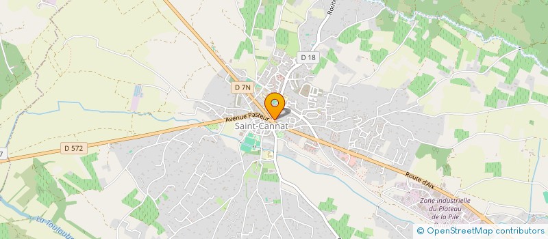 localisation de l'entreprise SAINT CANNAT DWICHS  SAINT-CANNAT