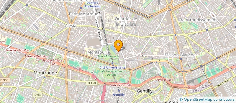 localisation de l'entreprise SAINT CASSIEN  PARIS