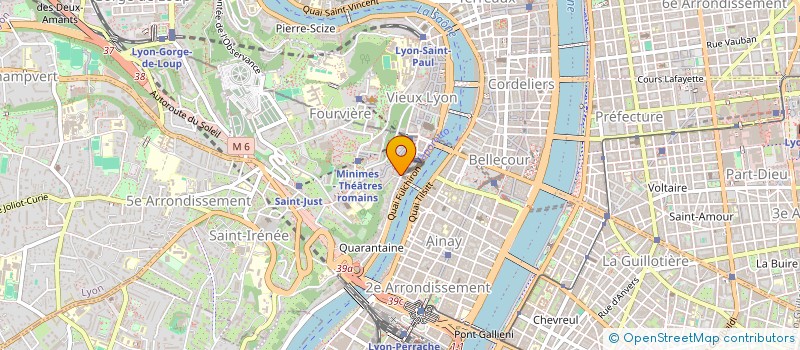 localisation de l'entreprise SAINT CASSIEN  LYON