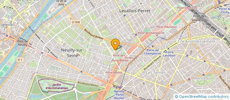localisation de l'entreprise SAINT CEOLS à NEUILLY-SUR-SEINE
