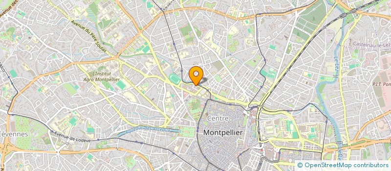 localisation de l'entreprise SAINT CHARLES KINESITHERAPIE  MONTPELLIER