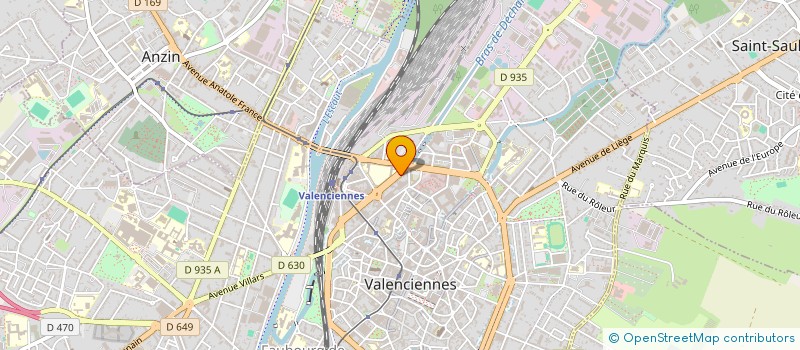 localisation de l'entreprise SAINT-CHINIAN  BRUAY-SUR-L'ESCAUT