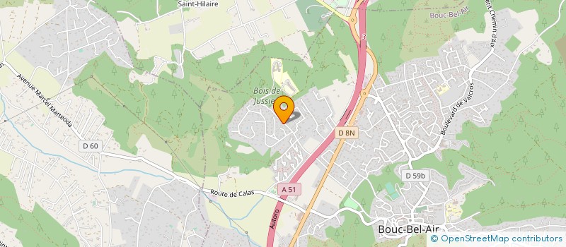 localisation de l'entreprise SAINT CHRISTOPHE à BOUC-BEL-AIR