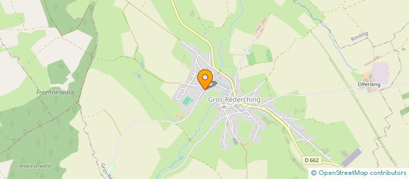 localisation de l'entreprise SAINT CHRISTOPHE  RAHLING