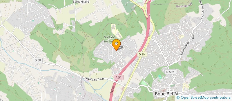 localisation de l'entreprise SAINT CHRISTOPHE à BOUC-BEL-AIR
