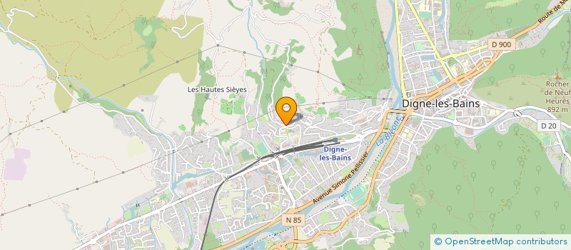 localisation de l'entreprise SAINT CHRISTOPHE TROIS VALLEES à DIGNE-LES-BAINS