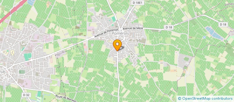 localisation de l'entreprise SAINT CLAIR  POMEROLS