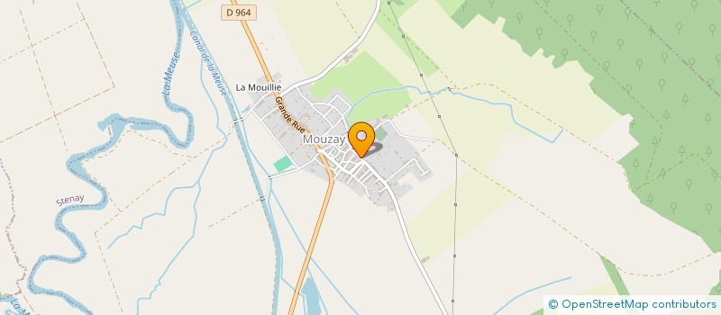 localisation de l'entreprise SAINT CLAIR à MOUZAY