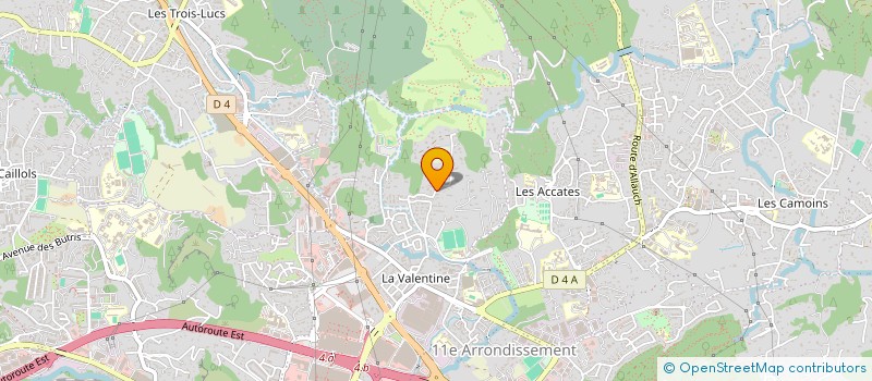 localisation de l'entreprise SAINT CLAIR à MARSEILLE