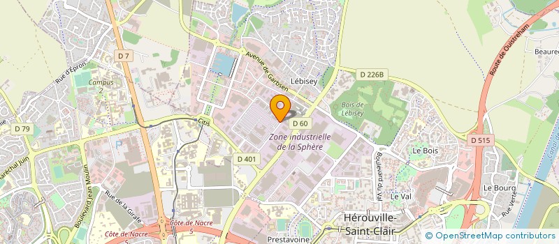 localisation de l'entreprise SAINT CLAIR AUTOMOBILES à HEROUVILLE-SAINT-CLAIR
