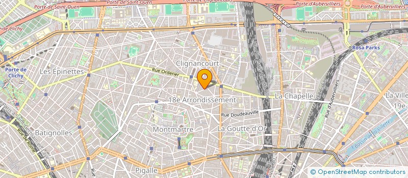 localisation de l'entreprise SAINT-CLAIR FINANCE  PARIS