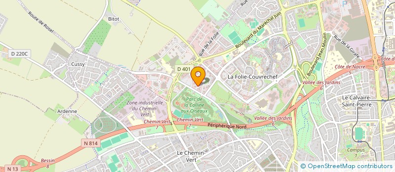 localisation de l'entreprise SAINT CLAIR REPRO à CAEN