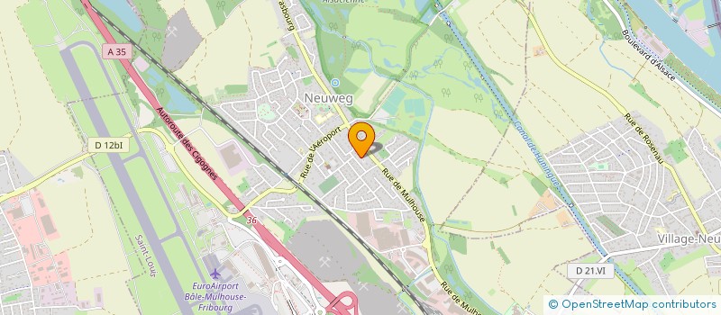 localisation de l'entreprise SAINT CLAUDE  SAINT-LOUIS