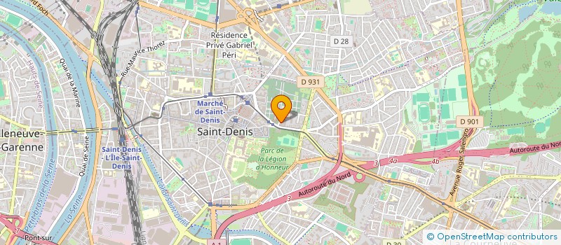 localisation de l'entreprise SAINT-CLEMENT  SAINT-DENIS