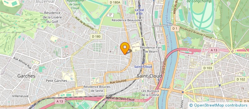 localisation de l'entreprise SAINT CLOUD SANS PLASTIQUE à SAINT-CLOUD