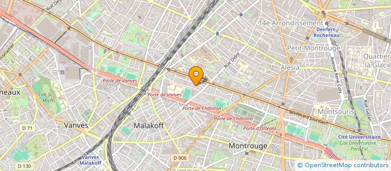 localisation de l'entreprise SAINT COME à PARIS