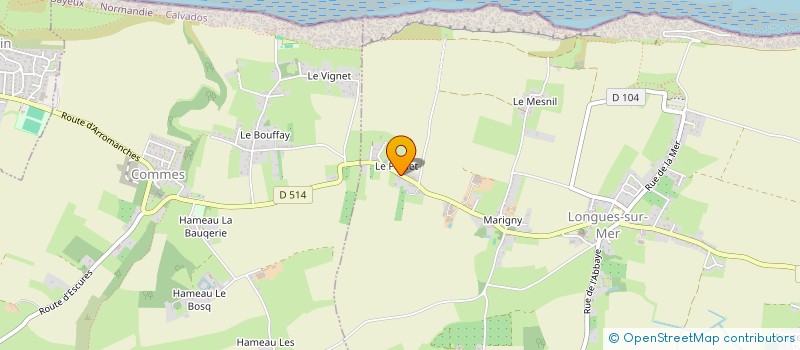 localisation de l'entreprise SAINT COME LA MER  LONGUES-SUR-MER