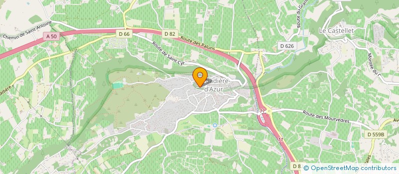 localisation de l'entreprise SAINT COME SAINT DAMIEN  LA CADIERE-D'AZUR