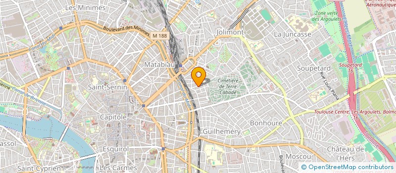localisation de l'entreprise SAINT-CRIQ GERVAIS à TOULOUSE