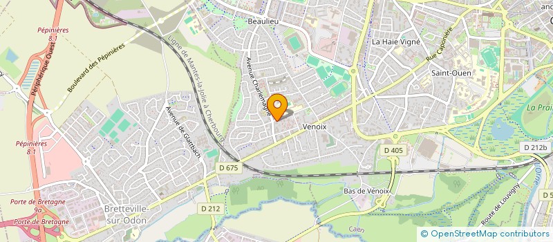 localisation de l'entreprise SAINT-CYPRIEN à CAEN