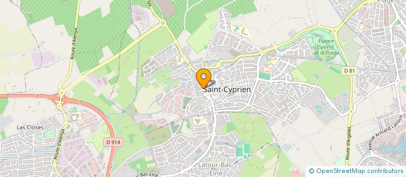 localisation de l'entreprise SAINT CYPRIEN, ART SACRE, CULTURE ET TRADITION  SAINT-CYPRIEN