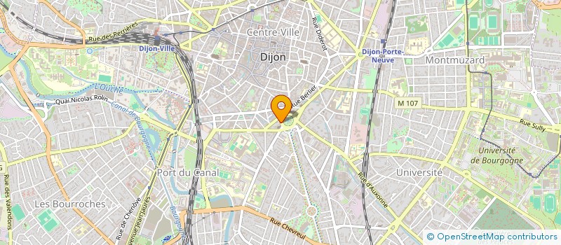 localisation de l'entreprise SAINT CYR 19 IMMOBILIER à DIJON