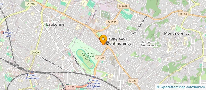 localisation de l'entreprise SAINT CYR  SOISY-SOUS-MONTMORENCY