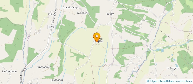 localisation de l'entreprise SAINT-CYR  SAINT-MEARD-DE-DRONE