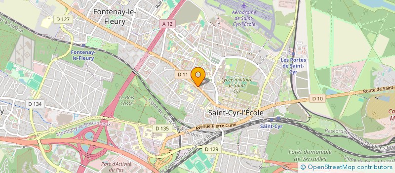 localisation de l'entreprise SAINT CYR AUDITION à SAINT-CYR-L'ECOLE